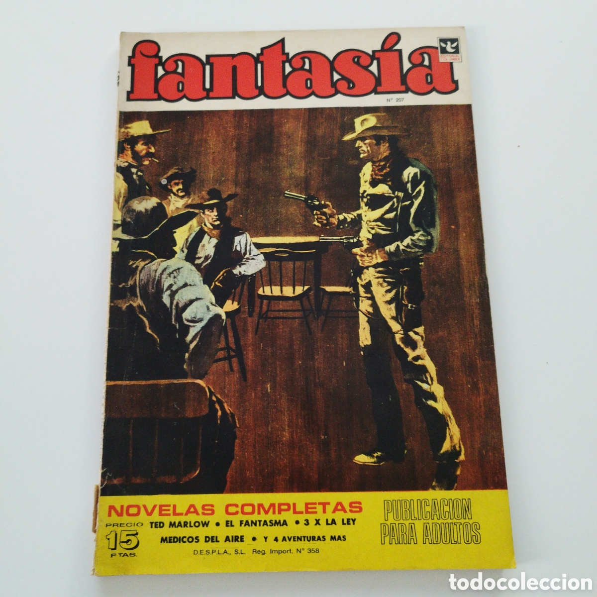 Tebeos: FANTASIA EXTRAORDINARIO / # 207 / EDITORIAL COLUMBA / 1972 /