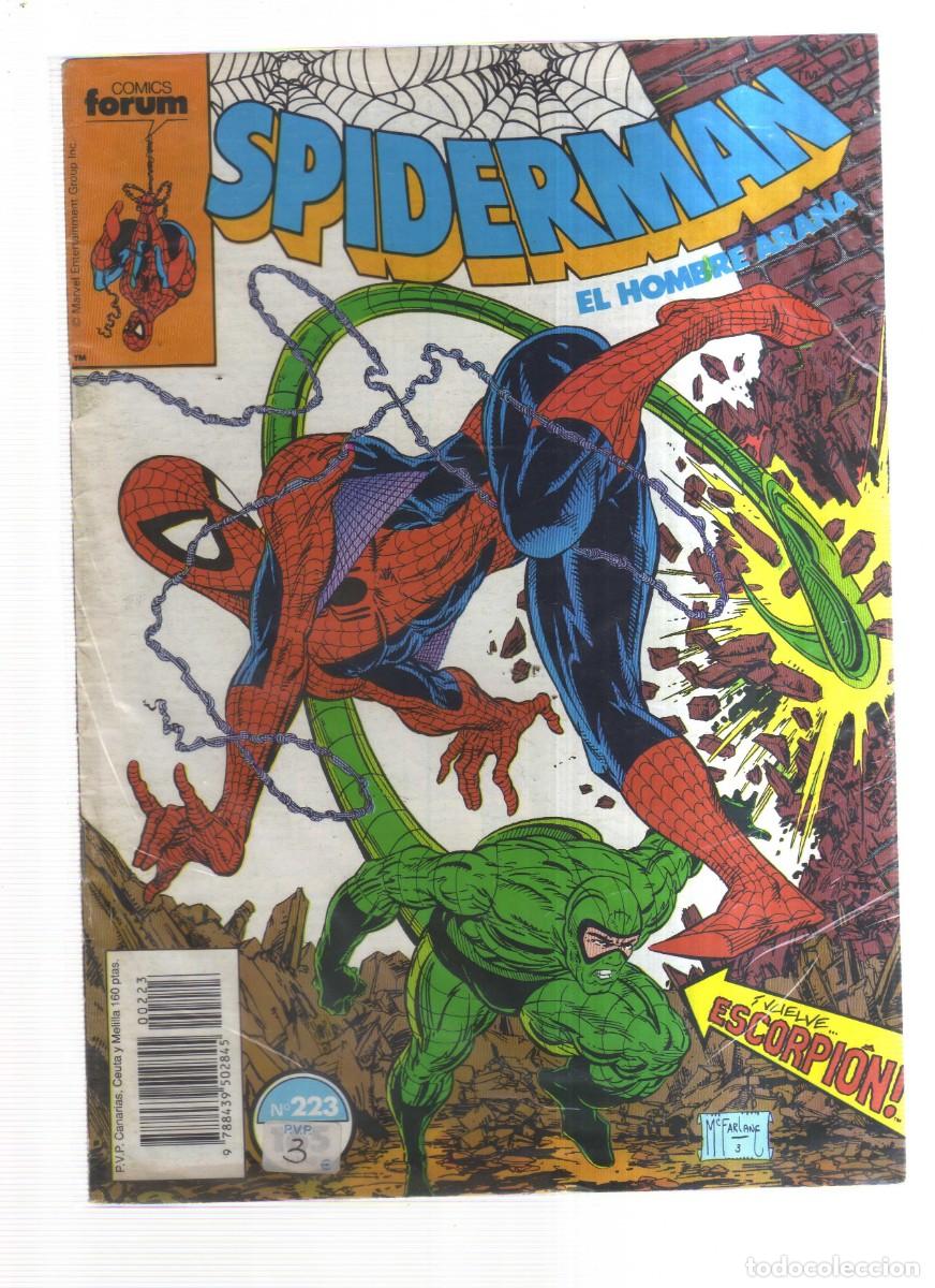 Tebeos: SPIDERMAN EL HOMBRE ARA&Ntilde;A FORUM N,223 - Foto 1