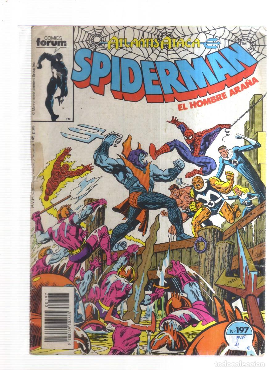 Tebeos: SPIDERMAN EL HOMBRE ARA&Ntilde;A FORUM N,197 - Foto 1