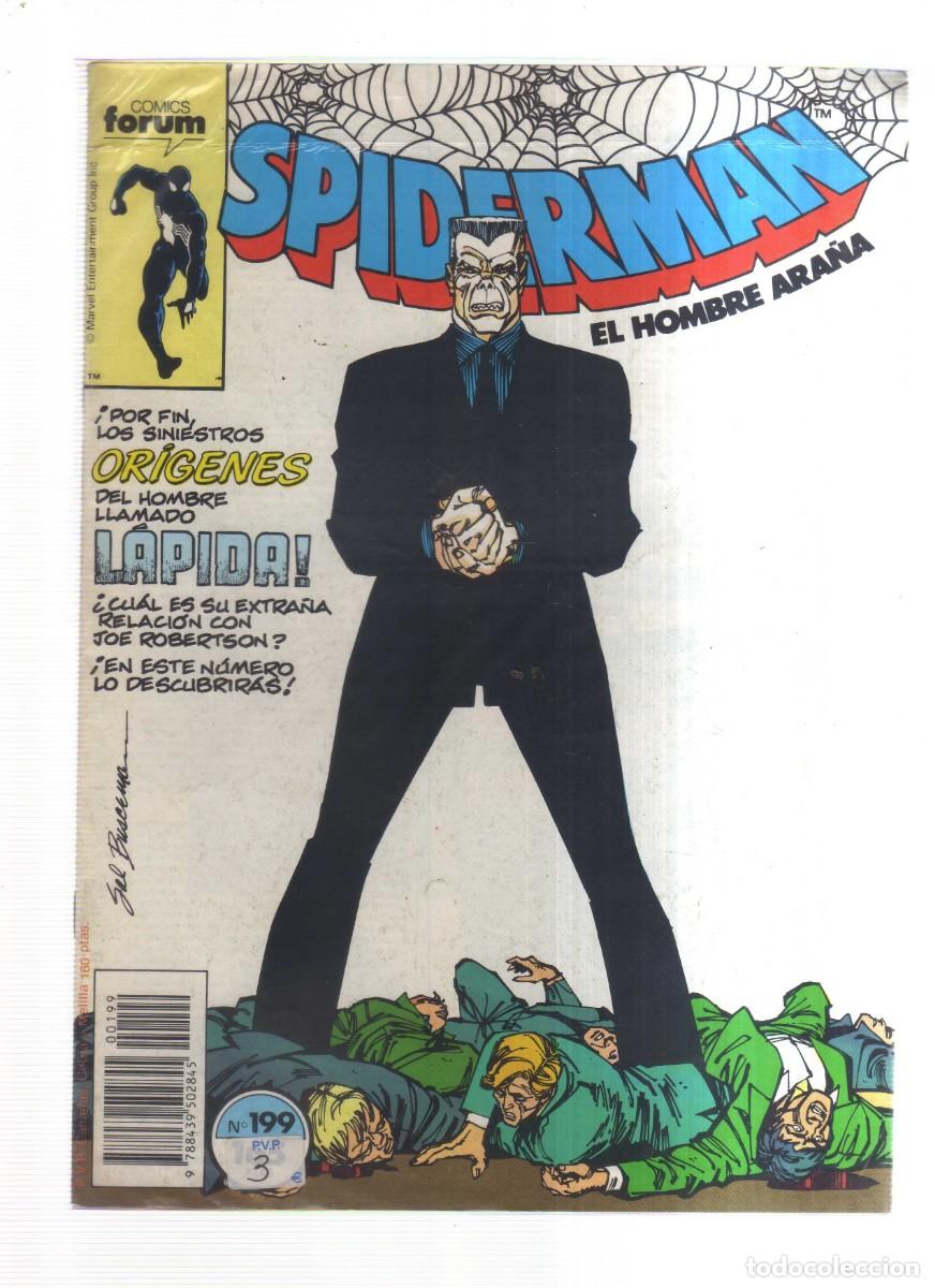 Tebeos: SPIDERMAN EL HOMBRE ARA&Ntilde;A FORUM N,199 - Foto 1