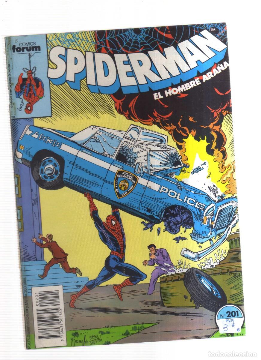 Tebeos: SPIDERMAN EL HOMBRE ARA&Ntilde;A FORUM N,201 - Foto 1