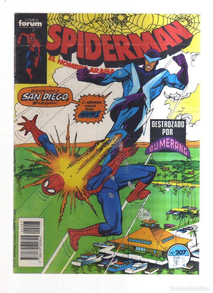 Tebeos: SPIDERMAN EL HOMBRE ARA&Ntilde;A FORUM N,207 - Foto 1