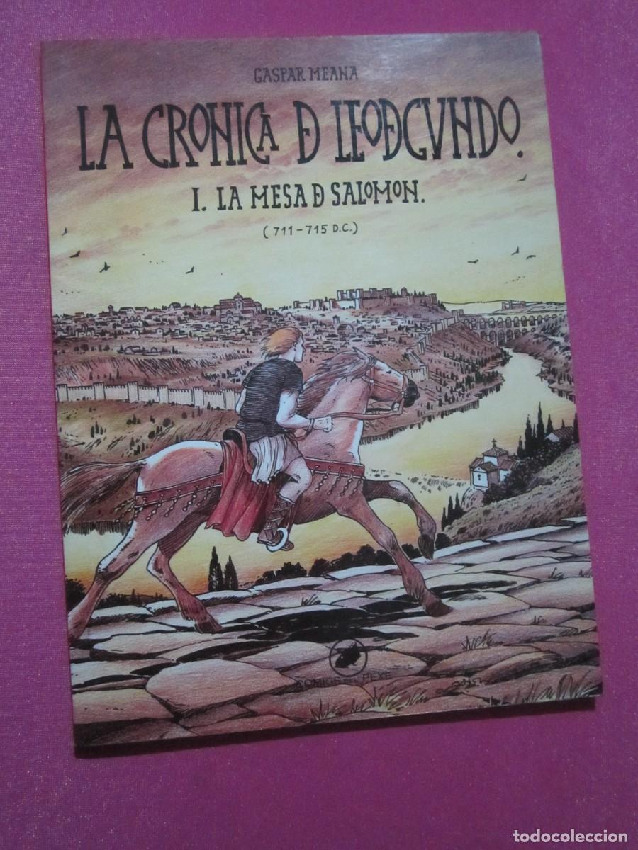 Tebeos: CRONICAS LEODEGUNDO 1 G. MEANA COMICS DEL PEXE EN BABLE P3 6 - Foto 1