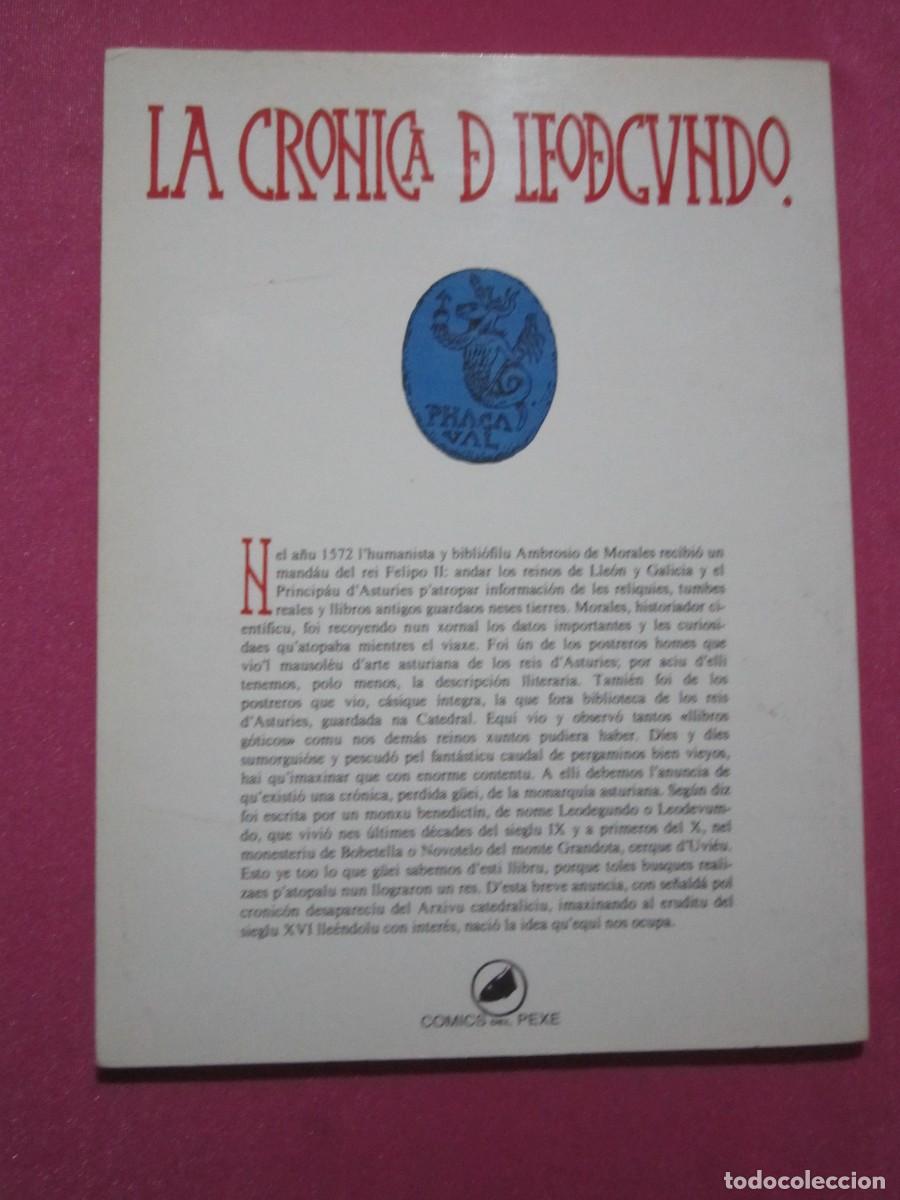 Tebeos: CRONICAS LEODEGUNDO 1 G. MEANA COMICS DEL PEXE EN BABLE P3 6 - Foto 2