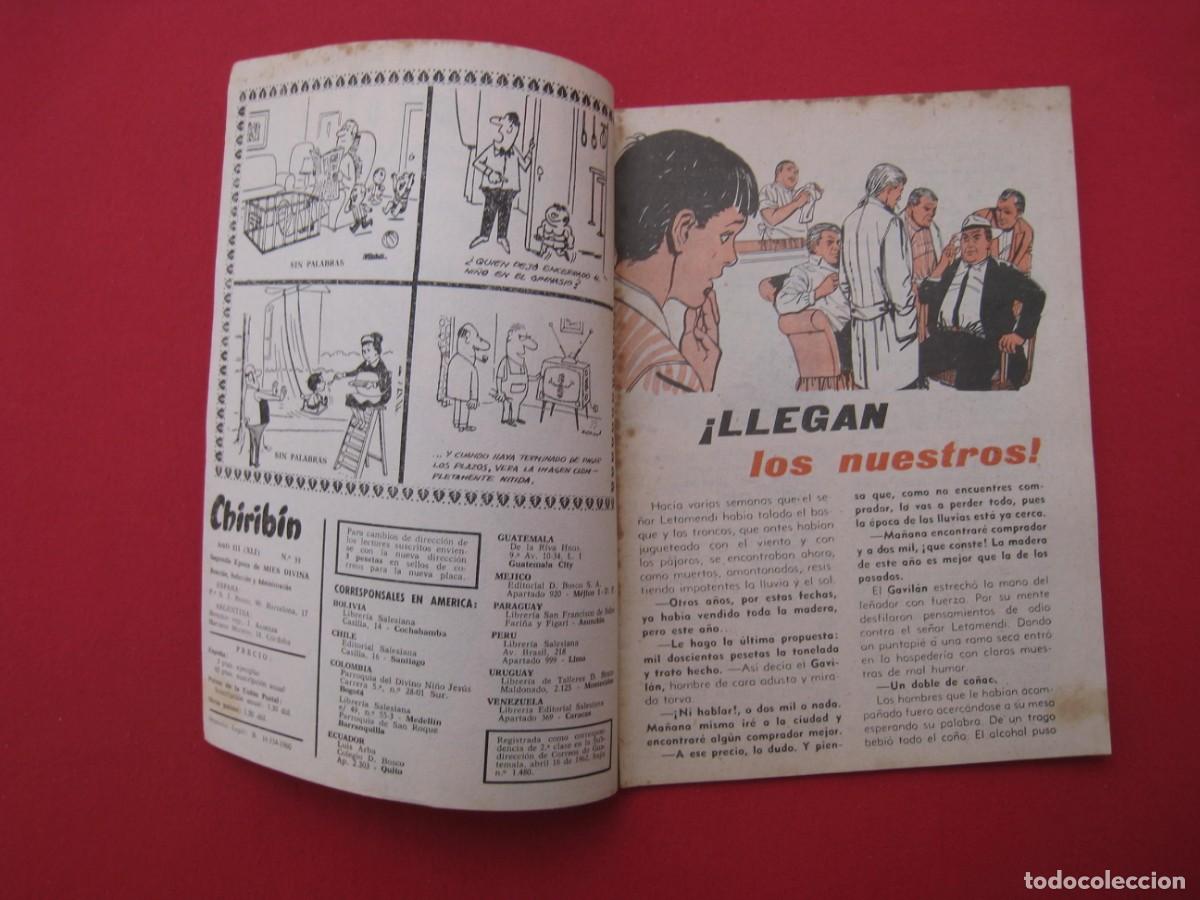 Tebeos: CHIRIBIN - N&ordm; 33 - A&Ntilde;O III - 1963. - Foto 3