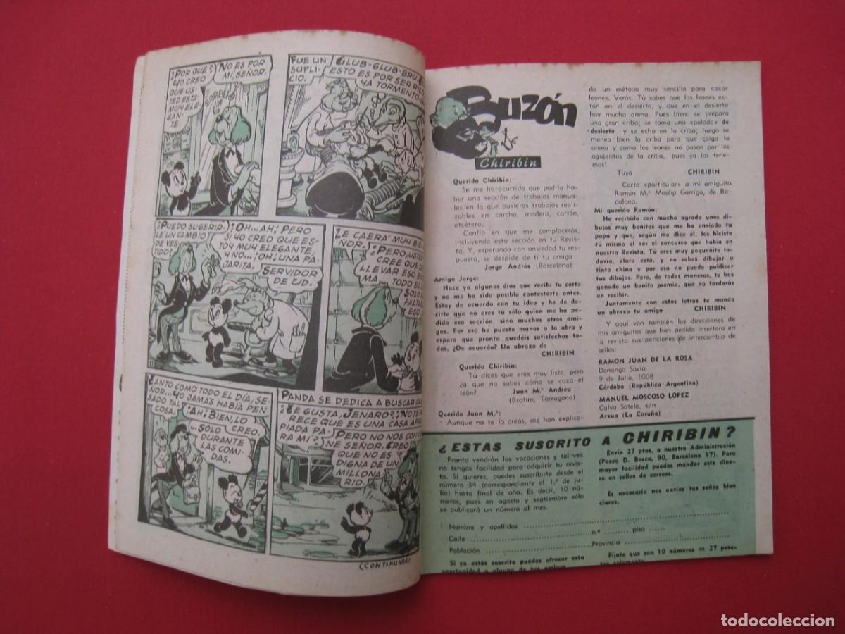 Tebeos: CHIRIBIN - N&ordm; 33 - A&Ntilde;O III - 1963. - Foto 4