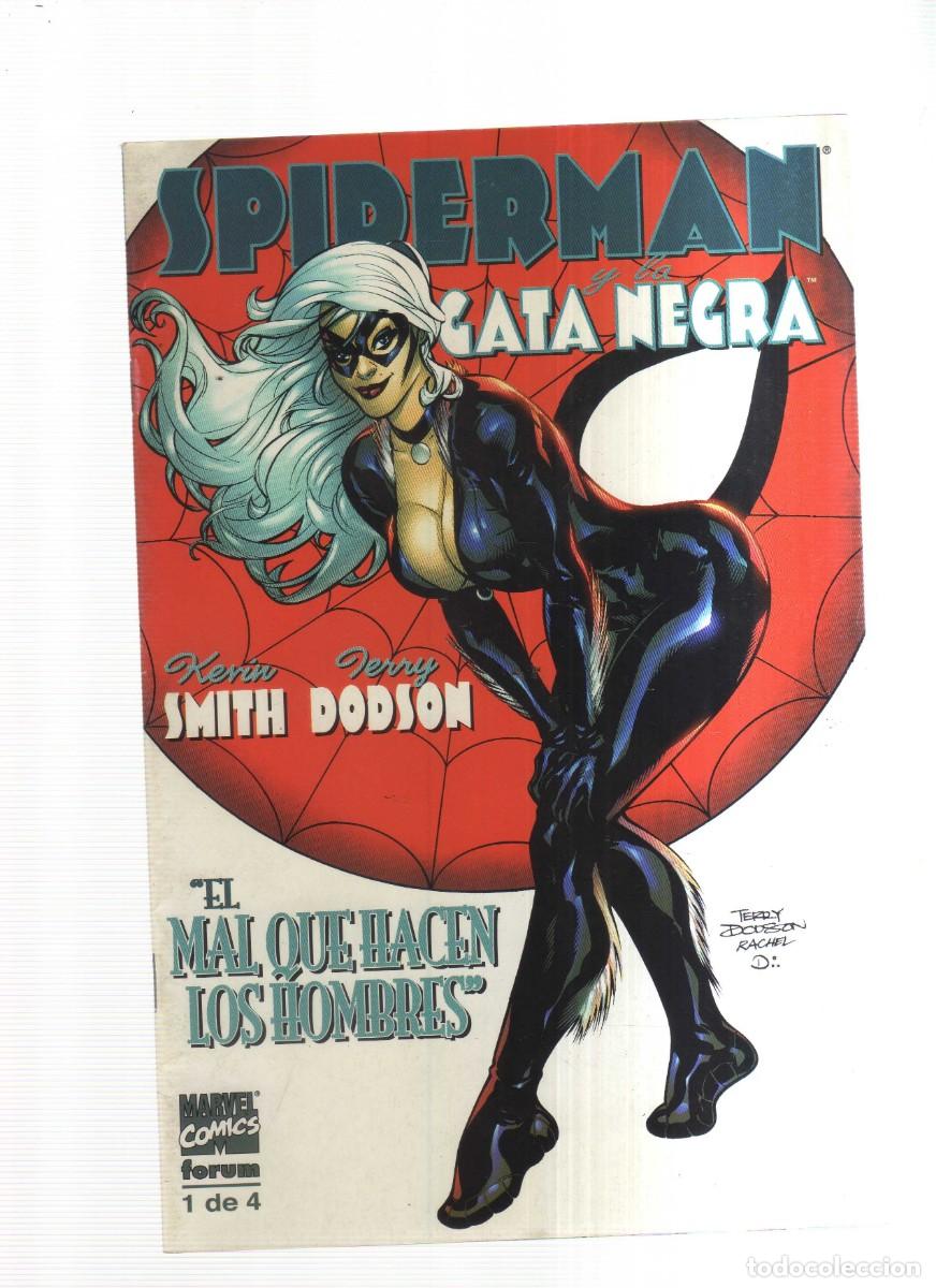 Tebeos: SPIDERMAN GATA NEGRA 1 DE 4 - Foto 1