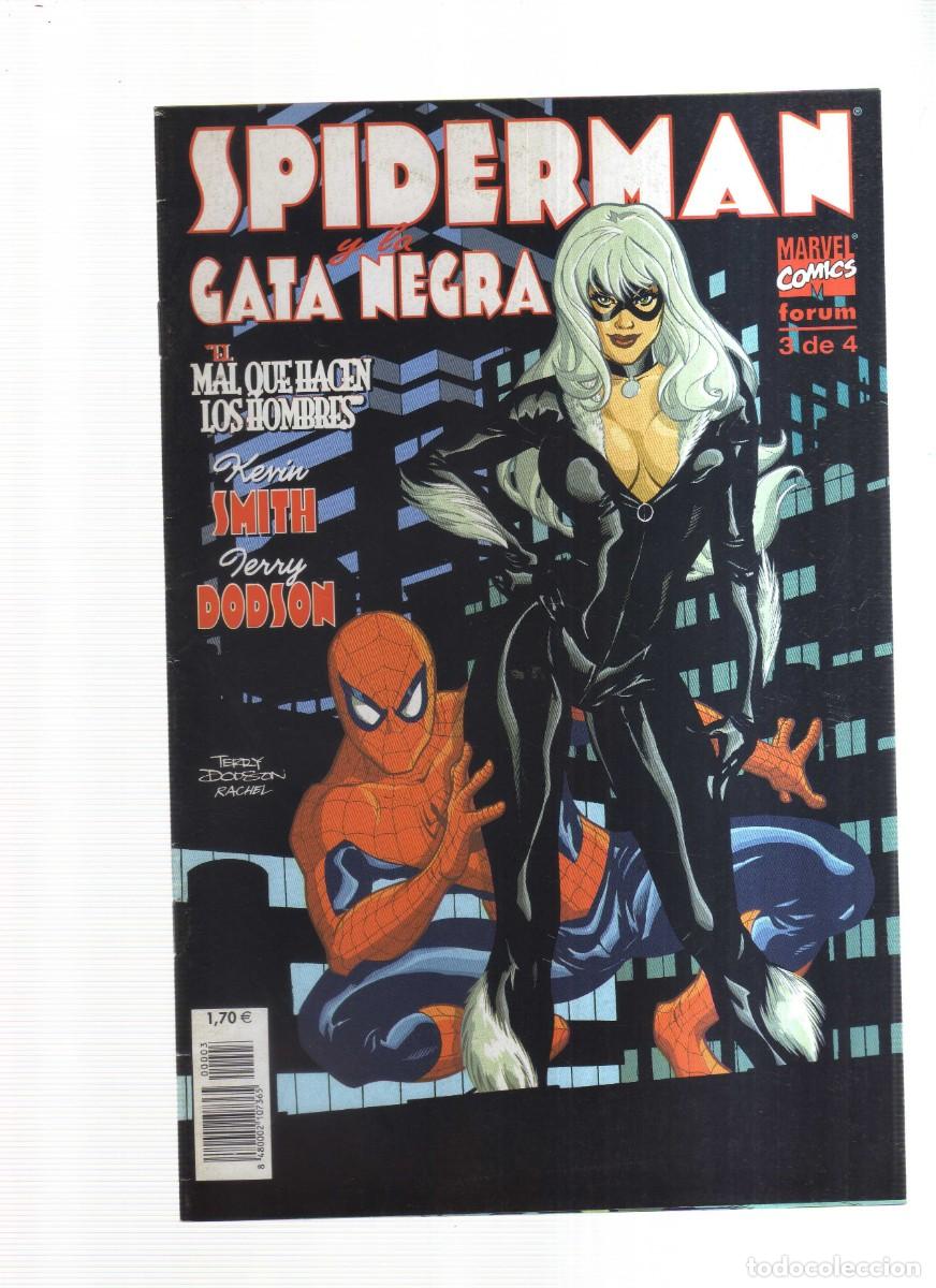Tebeos: SPIDERMAN Y LA GATA NEGRA 3 DE 4 - Foto 1