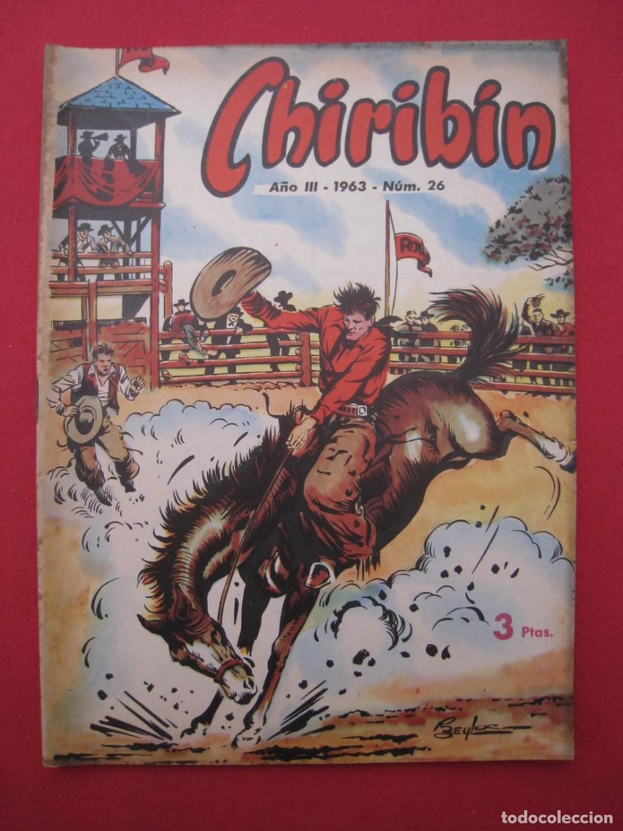 Tebeos: CHIRIBIN - N&ordm; 26 - A&Ntilde;O III - 1963. - Foto 1