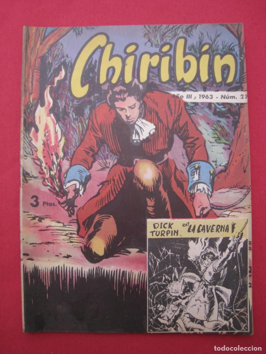 Tebeos: CHIRIBIN - N&ordm; 27 - A&Ntilde;O III - 1963. - Foto 1