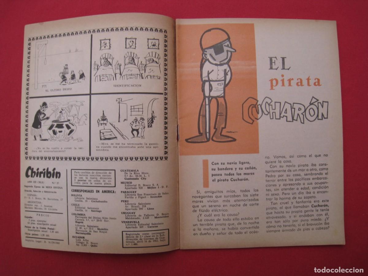 Tebeos: CHIRIBIN - N&ordm; 27 - A&Ntilde;O III - 1963. - Foto 6