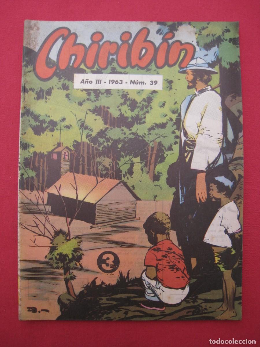 Tebeos: CHIRIBIN - N&ordm; 39 - A&Ntilde;O III - 1963. - Foto 1
