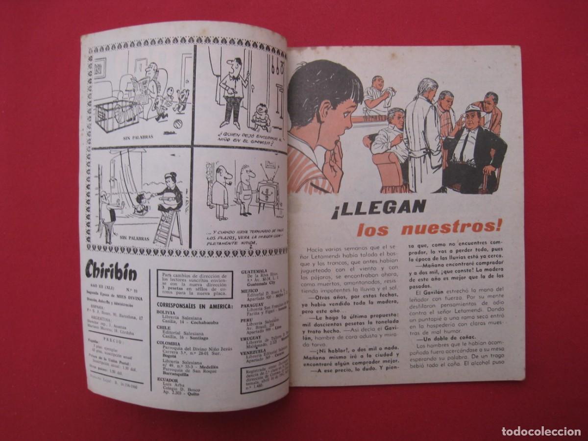 Tebeos: CHIRIBIN - N&ordm; 33 - A&Ntilde;O III - 1963. - Foto 6