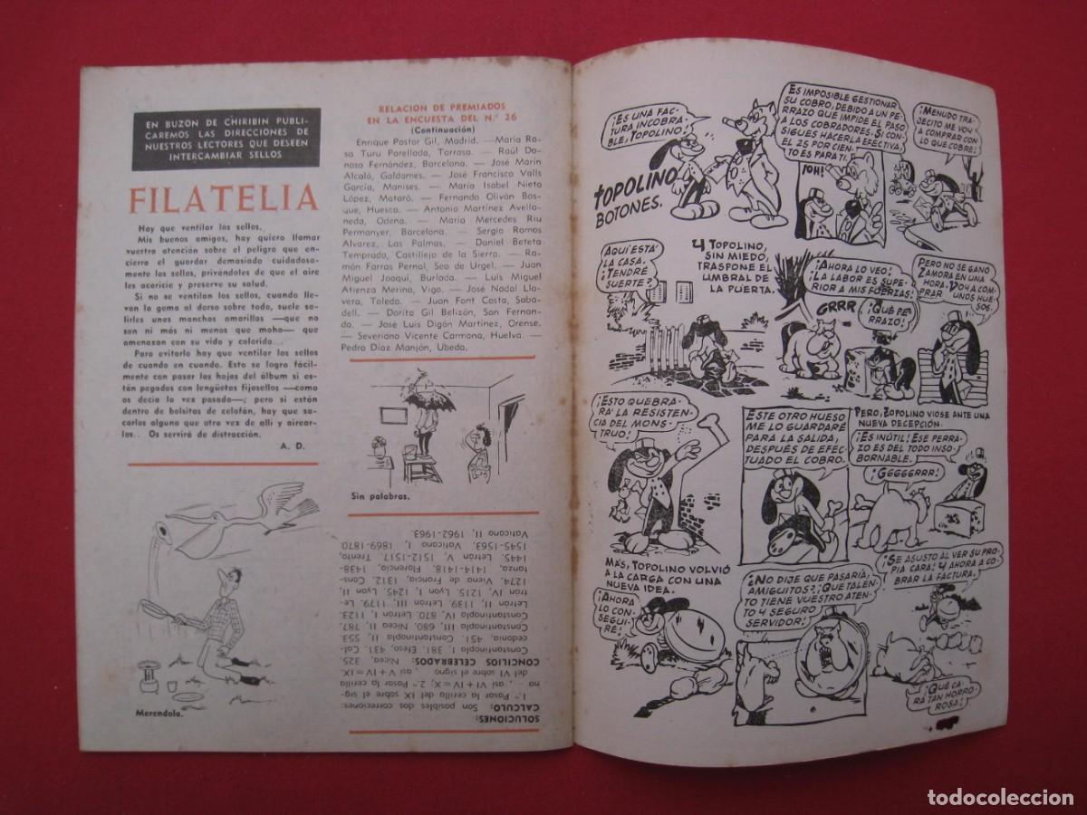 Tebeos: CHIRIBIN - N&ordm; 33 - A&Ntilde;O III - 1963. - Foto 12