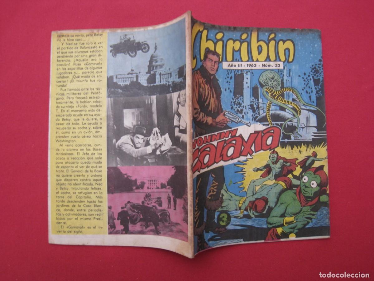 Tebeos: CHIRIBIN - N&ordm; 32 - A&Ntilde;O III - 1963. - Foto 2