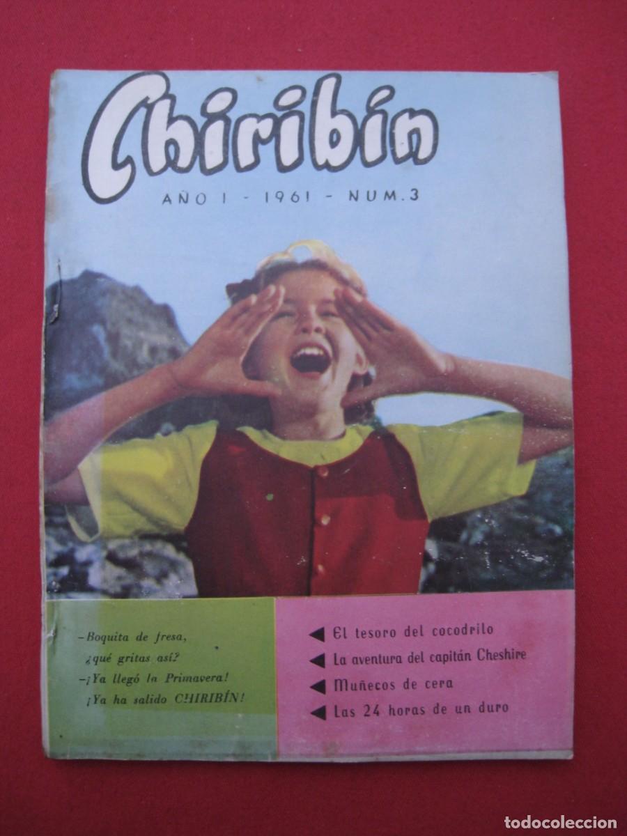 Tebeos: CHIRIBIN - N&ordm; 3 - A&Ntilde;O I - 1961. - Foto 1