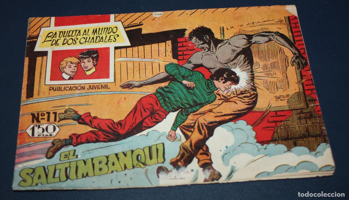 BDs: LA VUELTA AL MUNDO DE DOS CHAVALES N&ordm; 11: EL SALTIMBANQUI. (original)