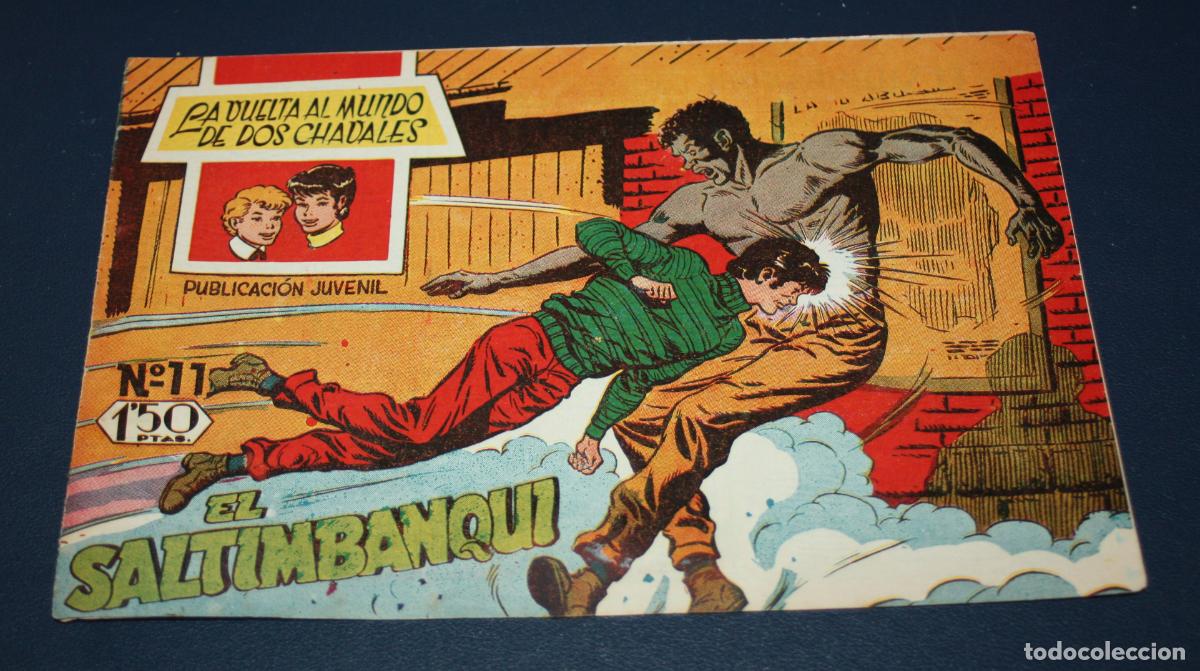 BDs: LA VUELTA AL MUNDO DE DOS CHAVALES N&ordm; 11: EL SALTIMBANQUI. (original)