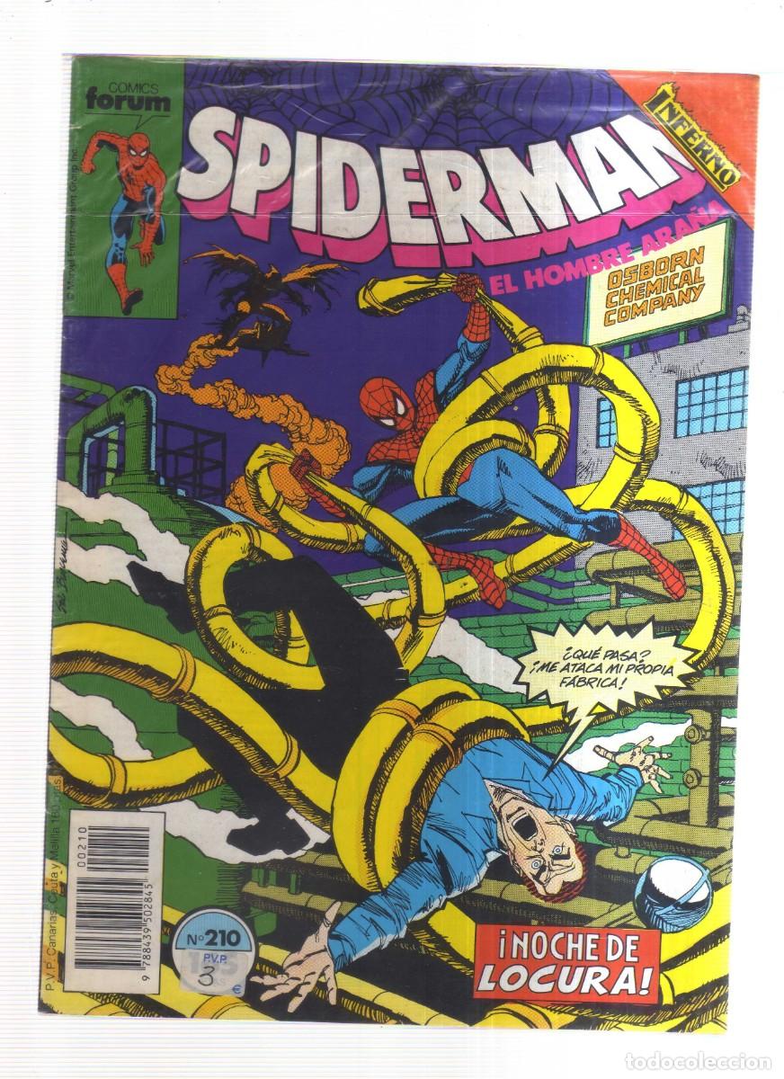Tebeos: SPIDERMAN EL HOMBRE ARA&Ntilde;A FORUM N,210 - Foto 1