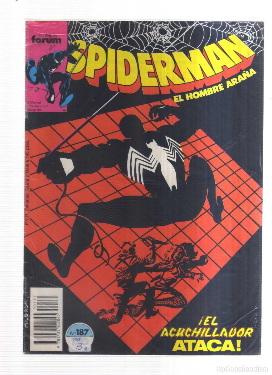 Tebeos: SPIDERMAN EL HOMBRE ARA&Ntilde;A FORUM N,187 - Foto 1