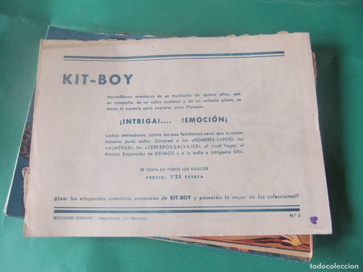 Tebeos: KIT-BOY N&ordm; 5 PRIMERA SERIE ORIGINAL - Foto 2