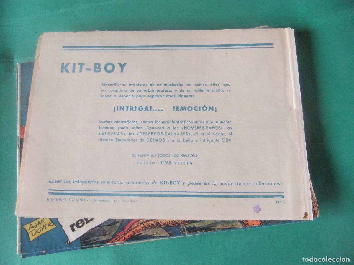 Tebeos: KIT-BOY N&ordm; 7 PRIMERA SERIE ORIGINAL - Foto 2
