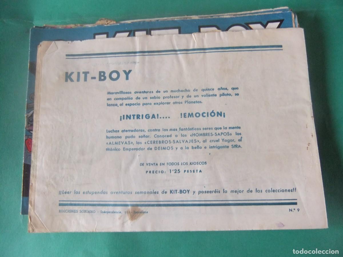Tebeos: KIT-BOY N&ordm; 9 PRIMERA SERIE ORIGINAL - Foto 2