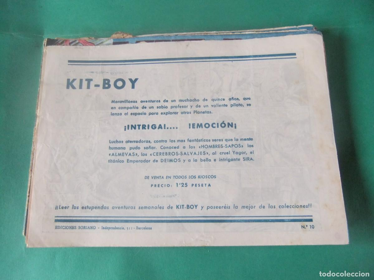 Tebeos: KIT-BOY N&ordm; 10 PRIMERA SERIE ORIGINAL - Foto 2