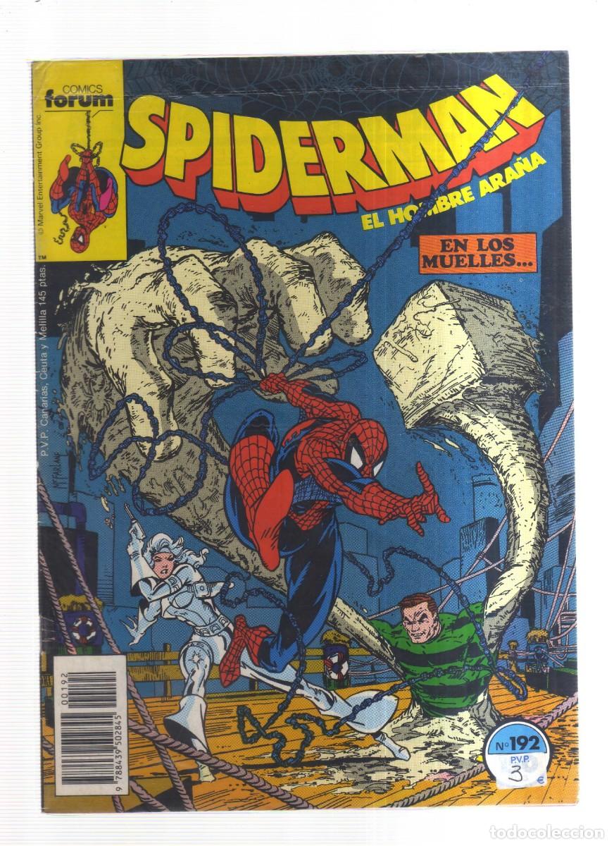 Tebeos: SPIDERMAN EL HOMBRE ARA&Ntilde;A FORUM N,192 - Foto 1