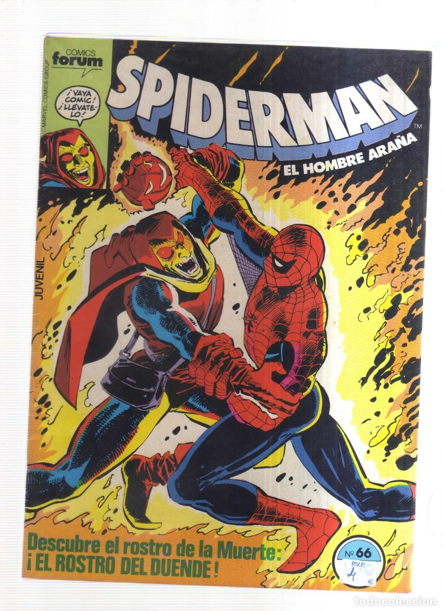 Tebeos: SPIDERMAN EL HOMBRE ARA&Ntilde;A FORUM N,66 - Foto 1