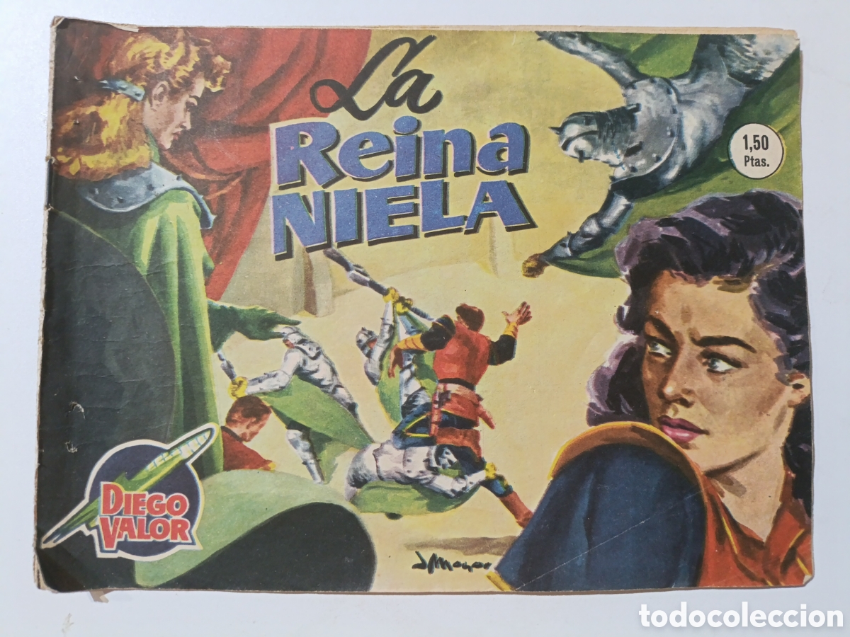 Tebeos: Diego Valor Num 4 a&ntilde;o 1957 - Foto 1