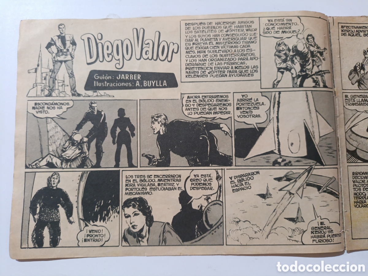 Tebeos: Diego Valor Num 19 a&ntilde;o 1957 - Foto 3