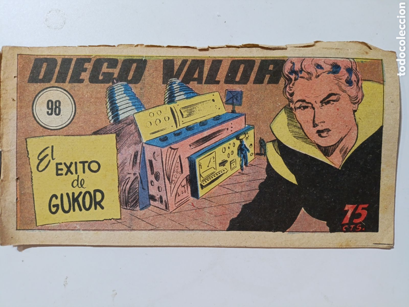 Tebeos: Diego Valor .a&ntilde;o 1954 Num 98 - Foto 1