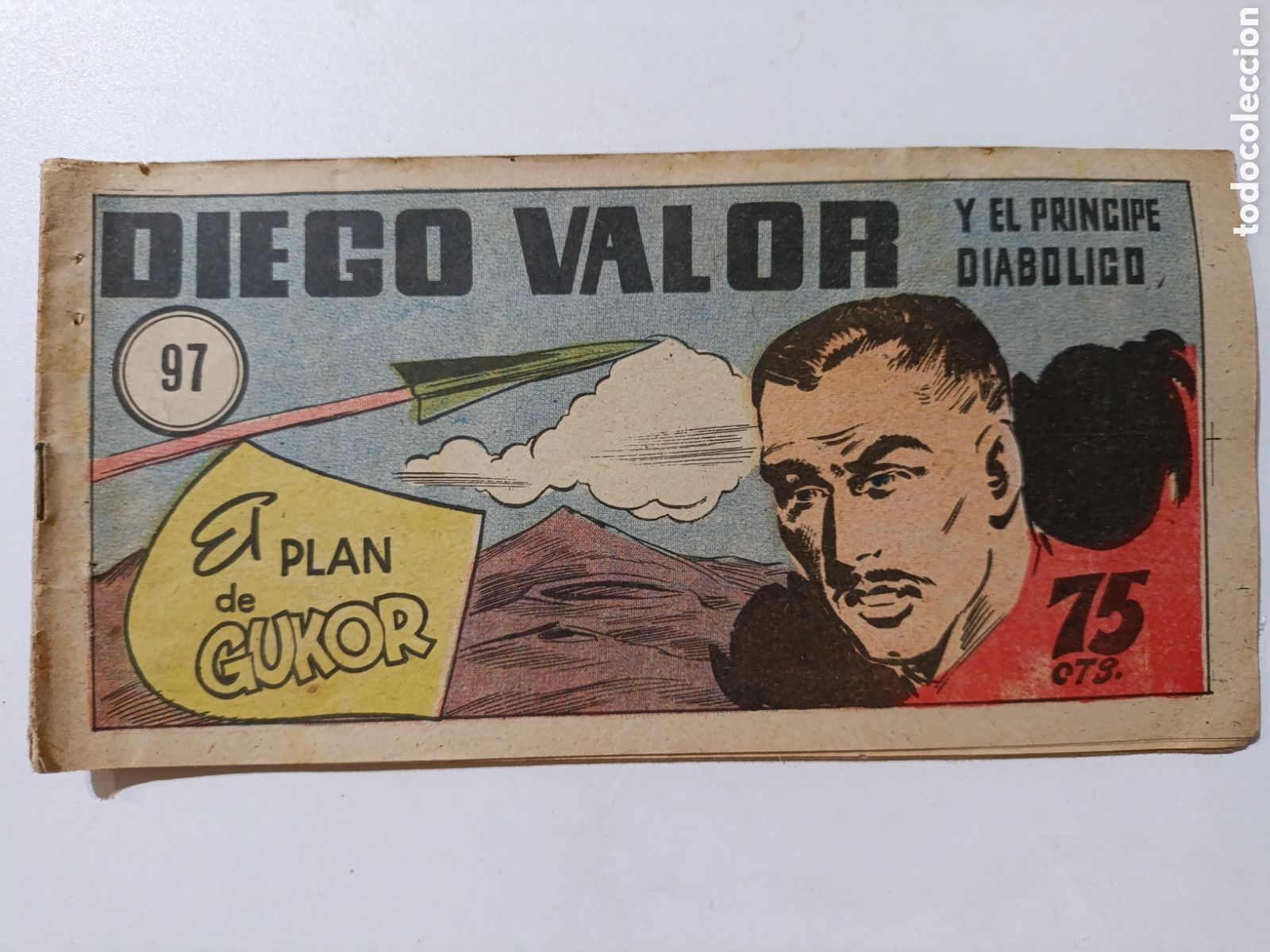 Tebeos: Diego Valor Num 97 a&ntilde;o 1954 - Foto 1