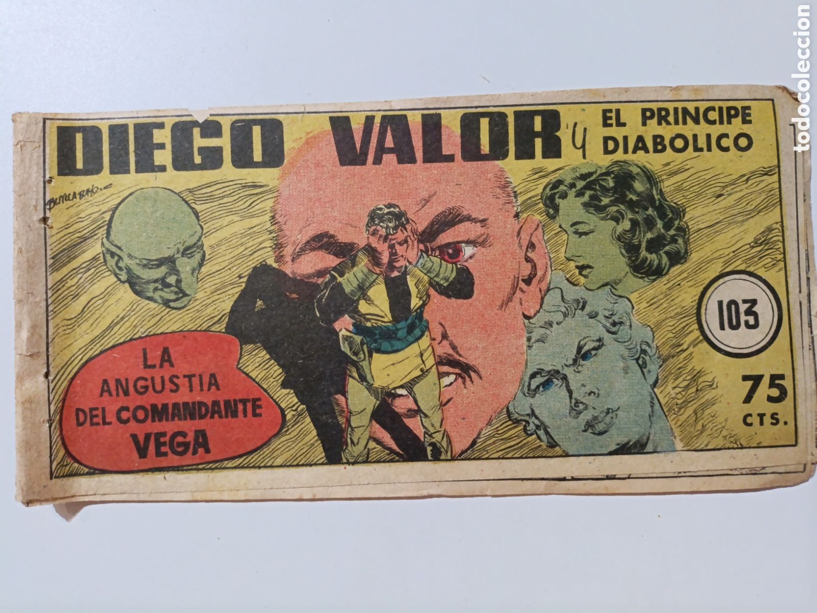 Tebeos: Diego Valor Num 103 a&ntilde;o 1954 - Foto 1
