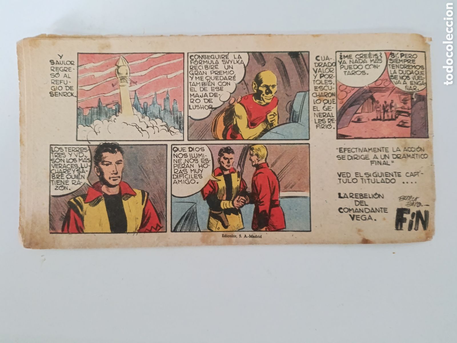 Tebeos: DIego valor N 104. A&ntilde;o 1954 - Foto 2