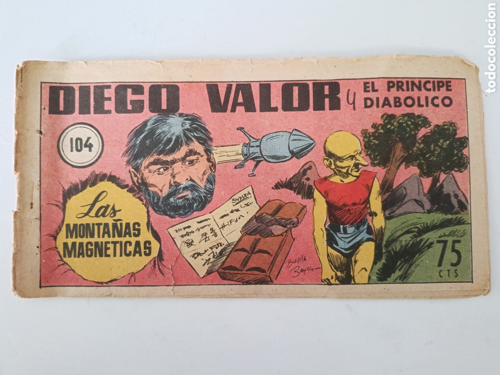 Tebeos: DIego valor N 104. A&ntilde;o 1954 - Foto 1