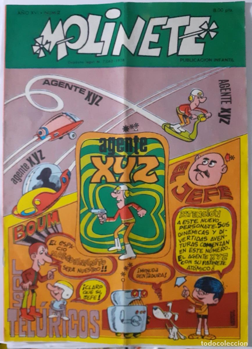 BDs: MOLINETE-DULMA-A&Ntilde;O XVI- N&ordm; 2 (152)-LOS COMIENZOS DE VENTURAS & NIETO-JL VEGA-1971-BUENO-LEA-0699