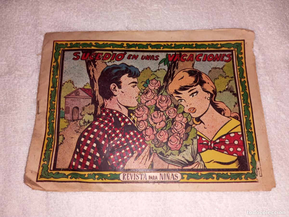 BDs: ANTIGUO COMIC COLECCION TROVADOR N&ordm; 201 SUCEDIO EN UNAS VACACIONES ED. SORIANO A&Ntilde;OS 50