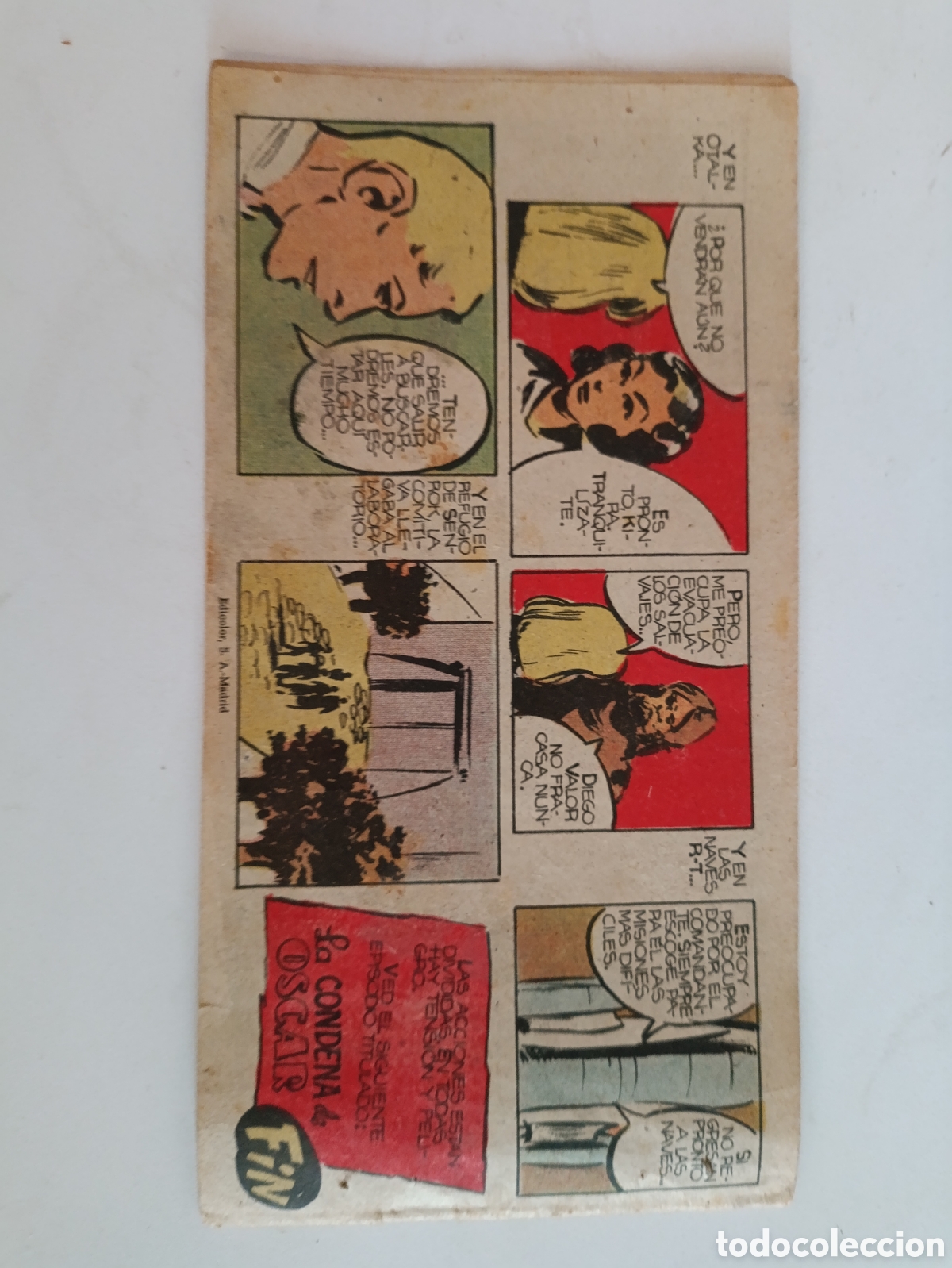 Tebeos: DIego valor N 92. A&ntilde;o 1954 - Foto 2