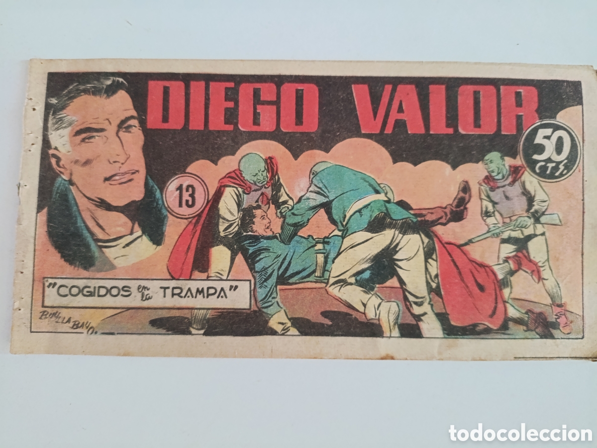 Tebeos: DIego valor N 13 A&ntilde;o 1954 - Foto 1