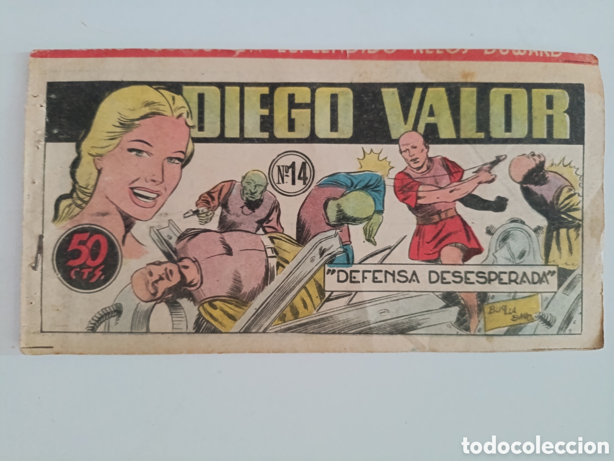 Tebeos: DIego valor N 14. A&ntilde;o 1954 - Foto 1