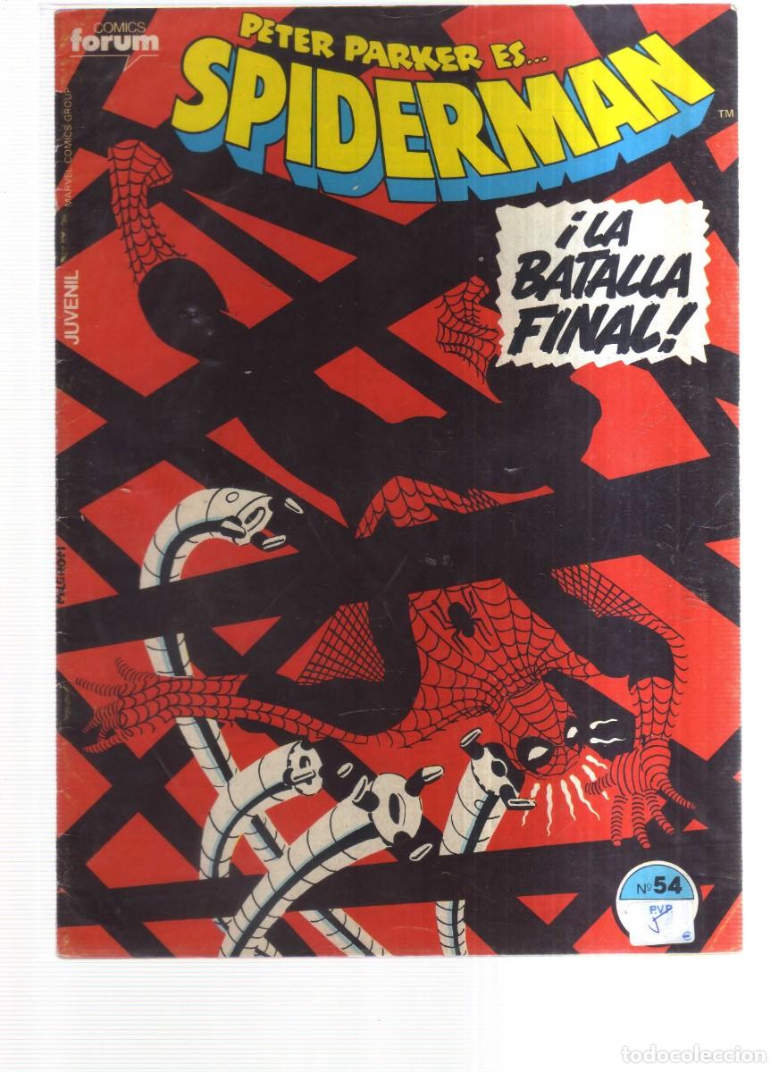 Tebeos: SPIDERMAN PETER PARKER ES.. N,54 - Foto 1