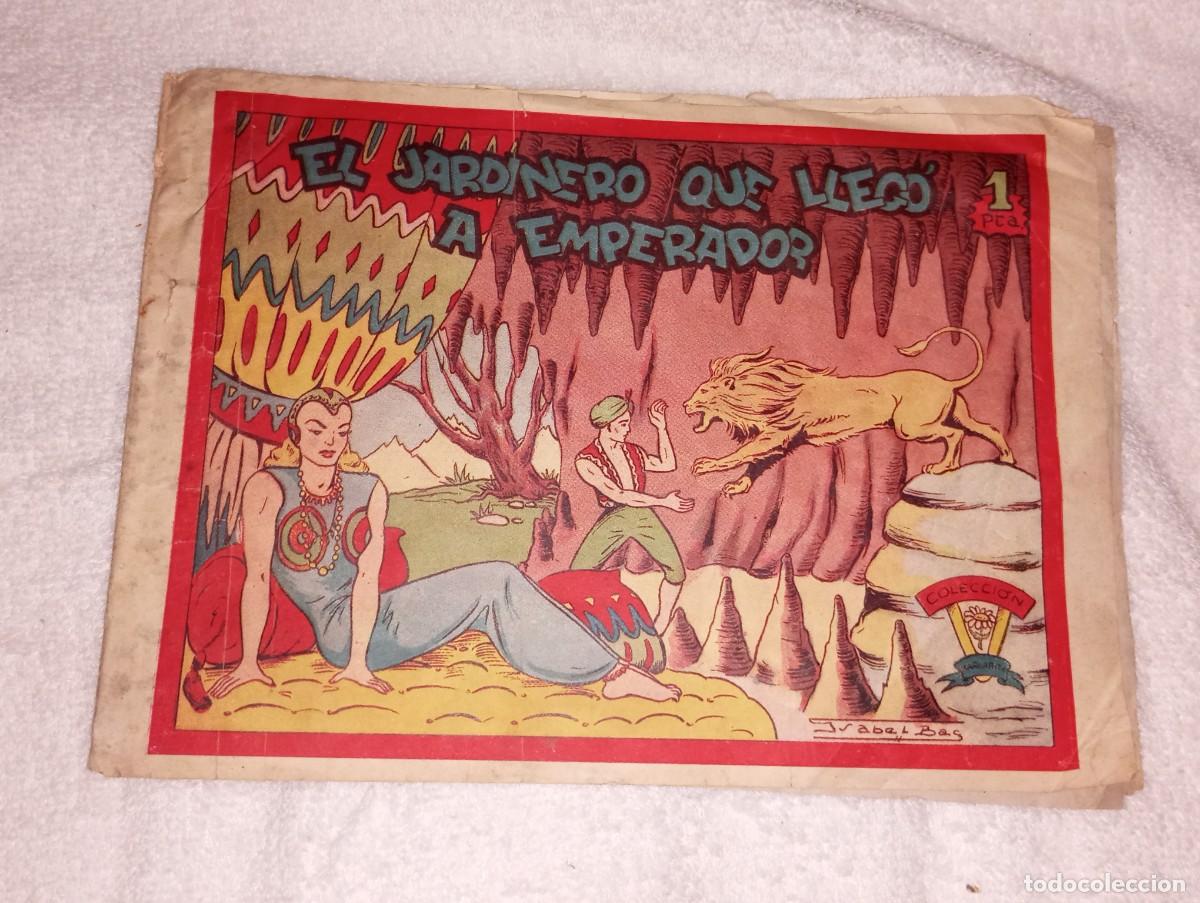 Giornalini: ANTIGUO COMIC COLECCION MARGARITA EL JARDINERO QUE LLEGO A EMPERADOR ED. FAVENCIA A&Ntilde;OS 40 - 50