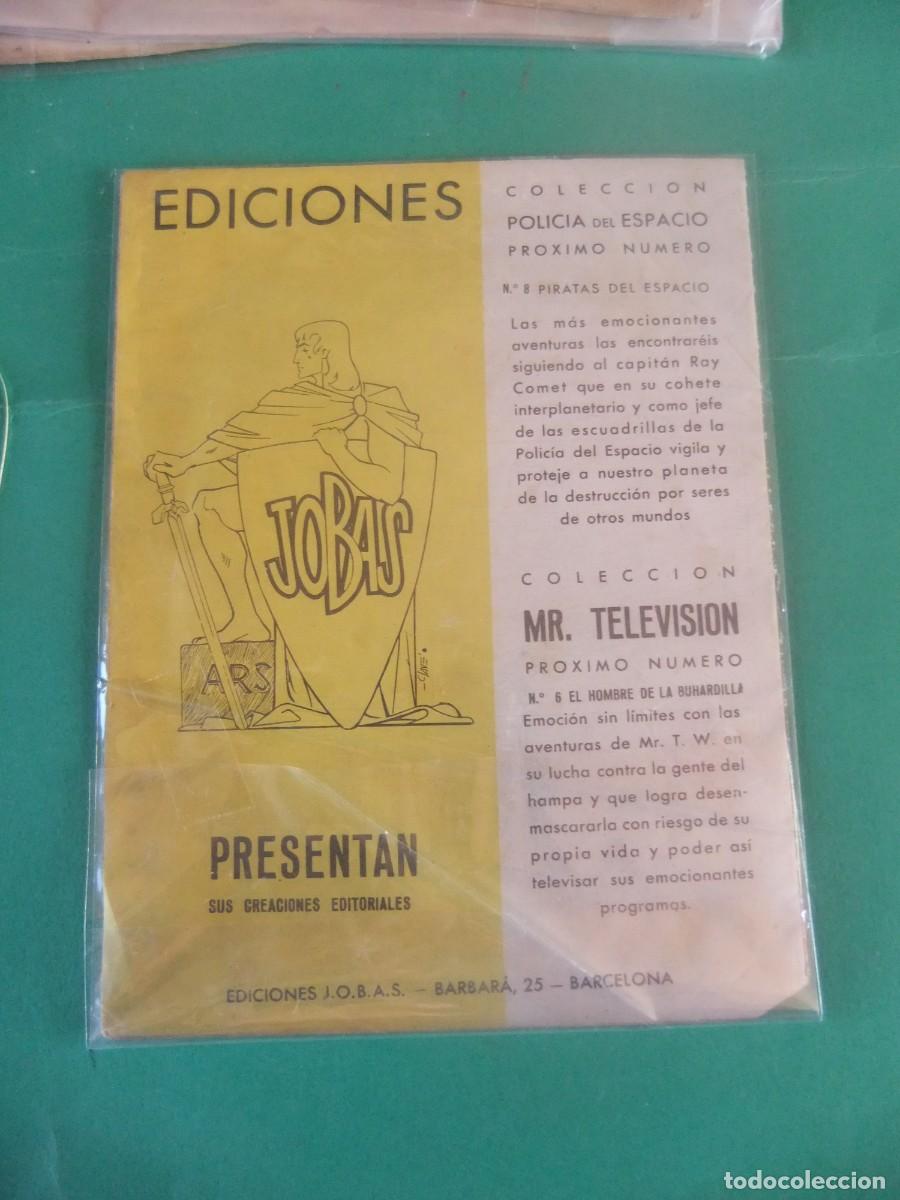 Tebeos: POLICIA DEL ESPACIO N&ordm;7 EDICIONES J.O.B.A.S. - Foto 2
