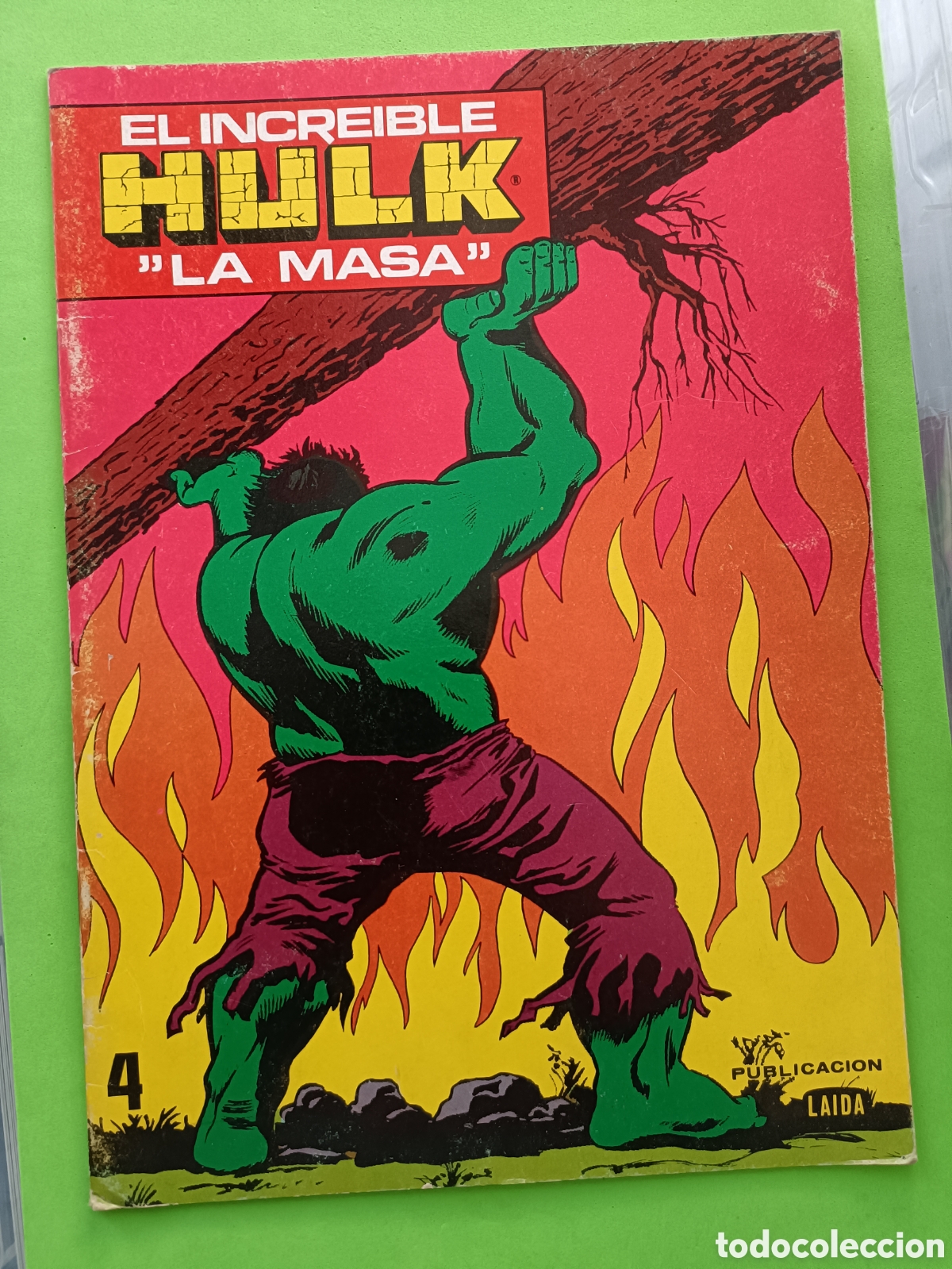 Tebeos: Coloreables 1981 de Hulk de Ediciones Laida MARVEL - Foto 1