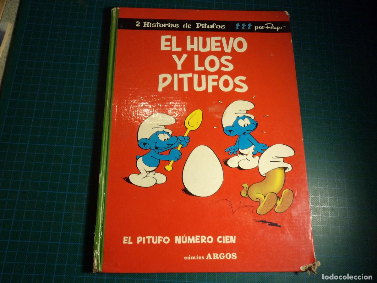 Tebeos: los Pitufos. N&ordm; 2. Argos. Cartone. (Ref. 6-B) - Foto 1