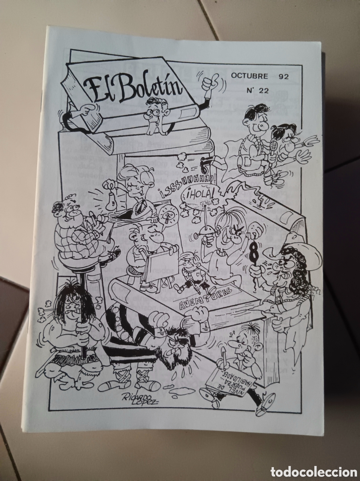 Tebeos: TEBEOS-COMICS GOYO ● EL BOLETIN 22 ● LOPEZ BLANCO ● AA99 X0224 ● - Foto 1