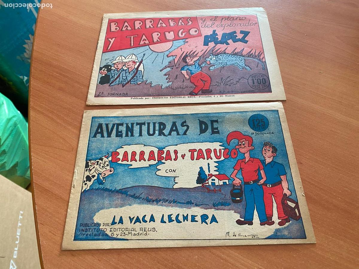 Tebeos: BARRABAS Y TARUGO N&ordm; 1 Y 2 (ORIGINAL EDITORIAL REUS) (COB248) - Foto 1