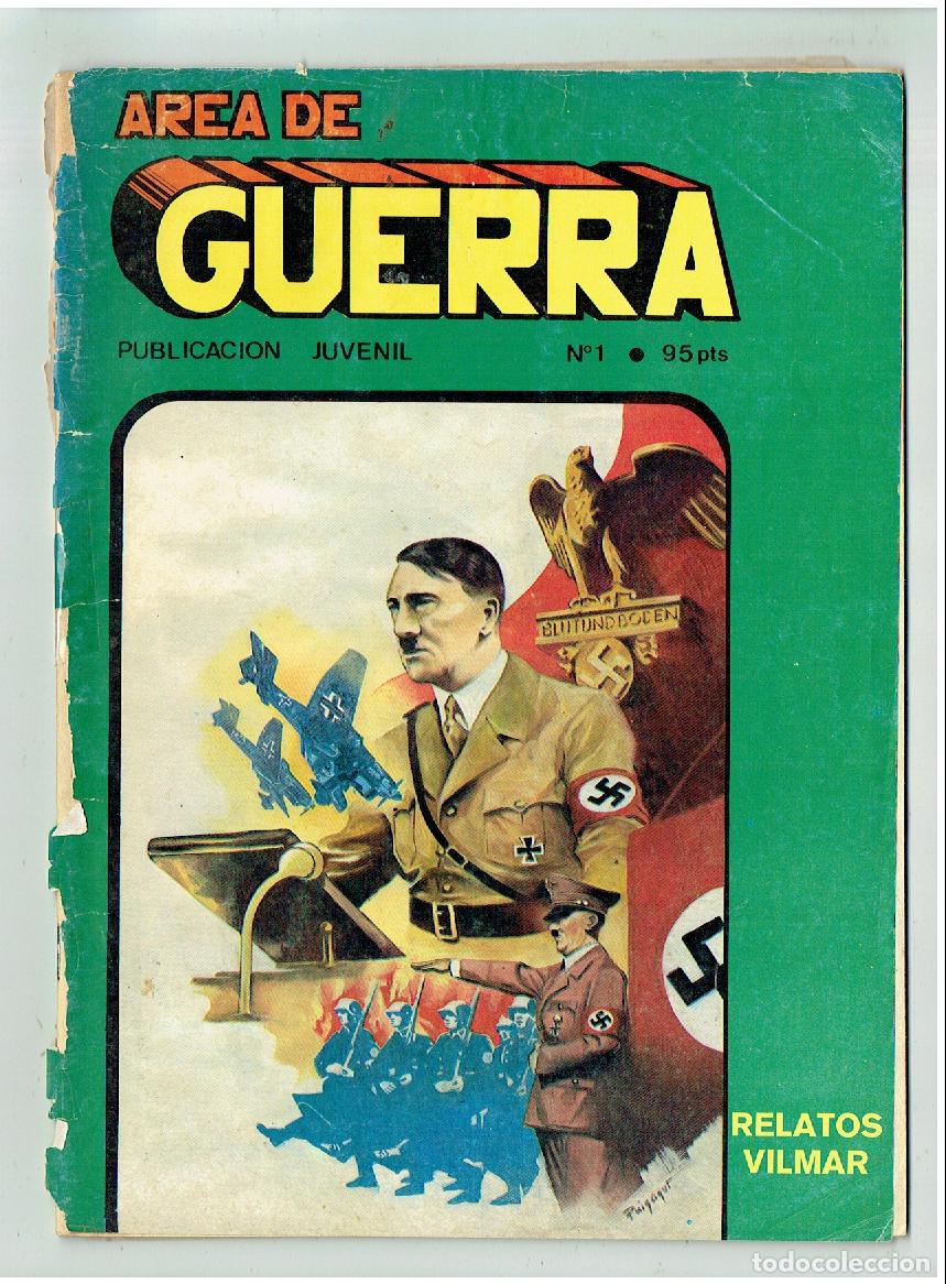 Comics: &Aacute;REA DE GUERRA. N&ordm; 1. RELATOS GR&Aacute;FICOS VILMAR. 1985. (C/A20)